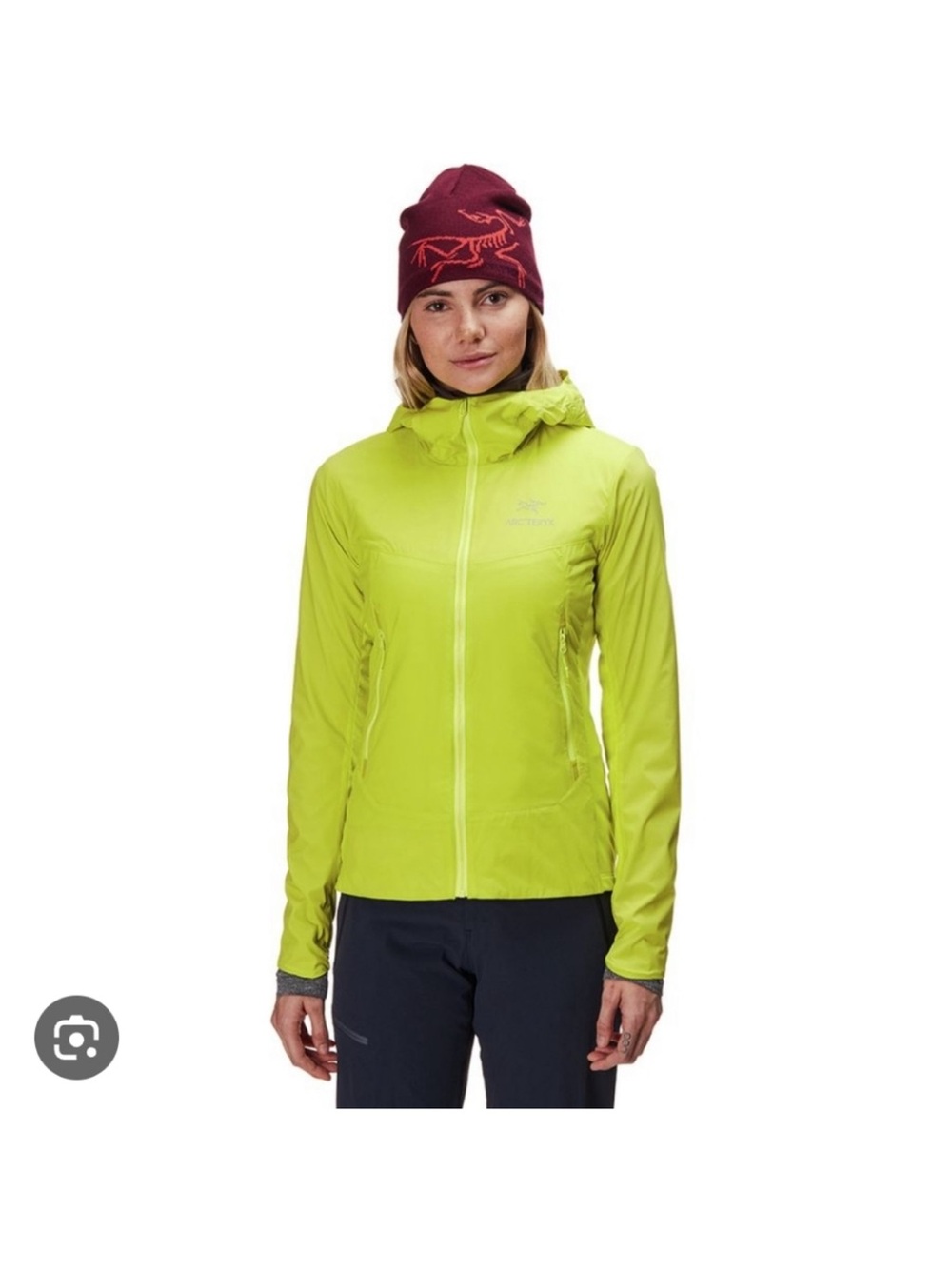 Arc’teryx Women’s Atom SL Hoody Lightweight Electrolyte Medium GUC